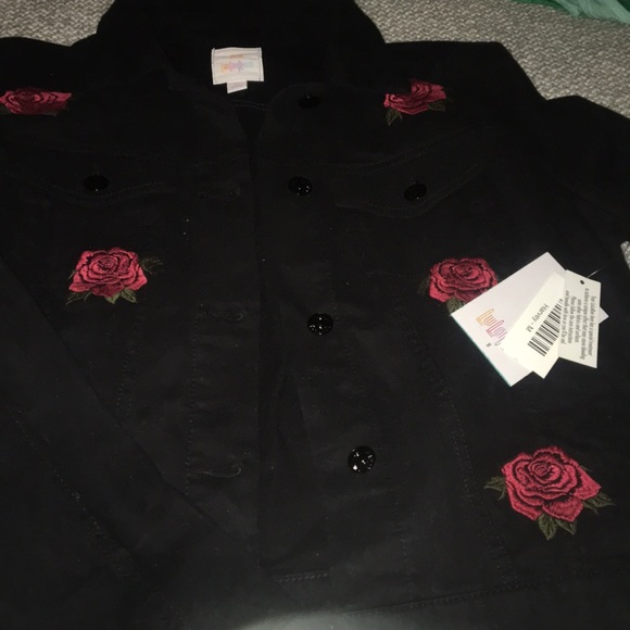 LuLaRoe Jackets & Blazers - LuLaRoe Harvey Jean Jacket NWT